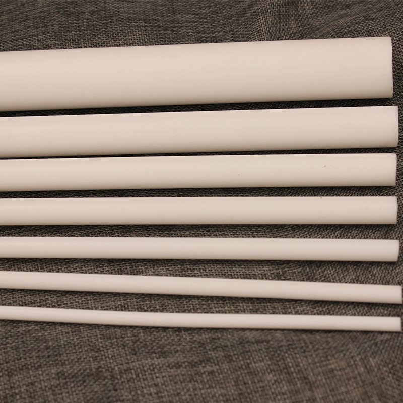 Factory custom white plastic stick chemical resistant fluoroplastic extruded bar 100% virgin ptfe rods