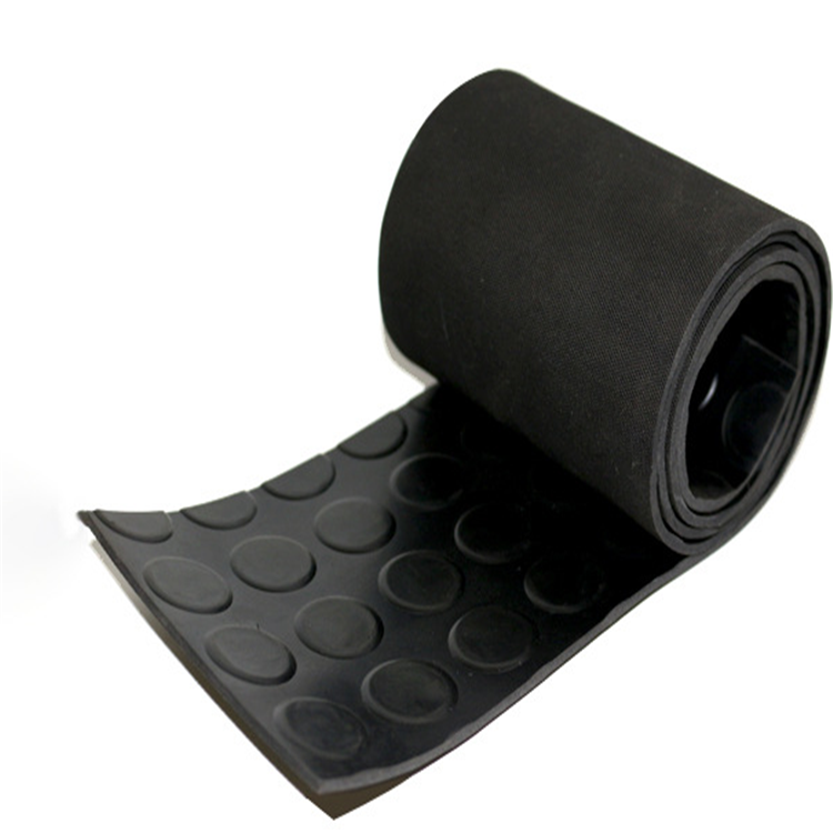 workshop rubber floor non toxic Anti-slip Coin Pattern Rubber Sheet floor mat rolls