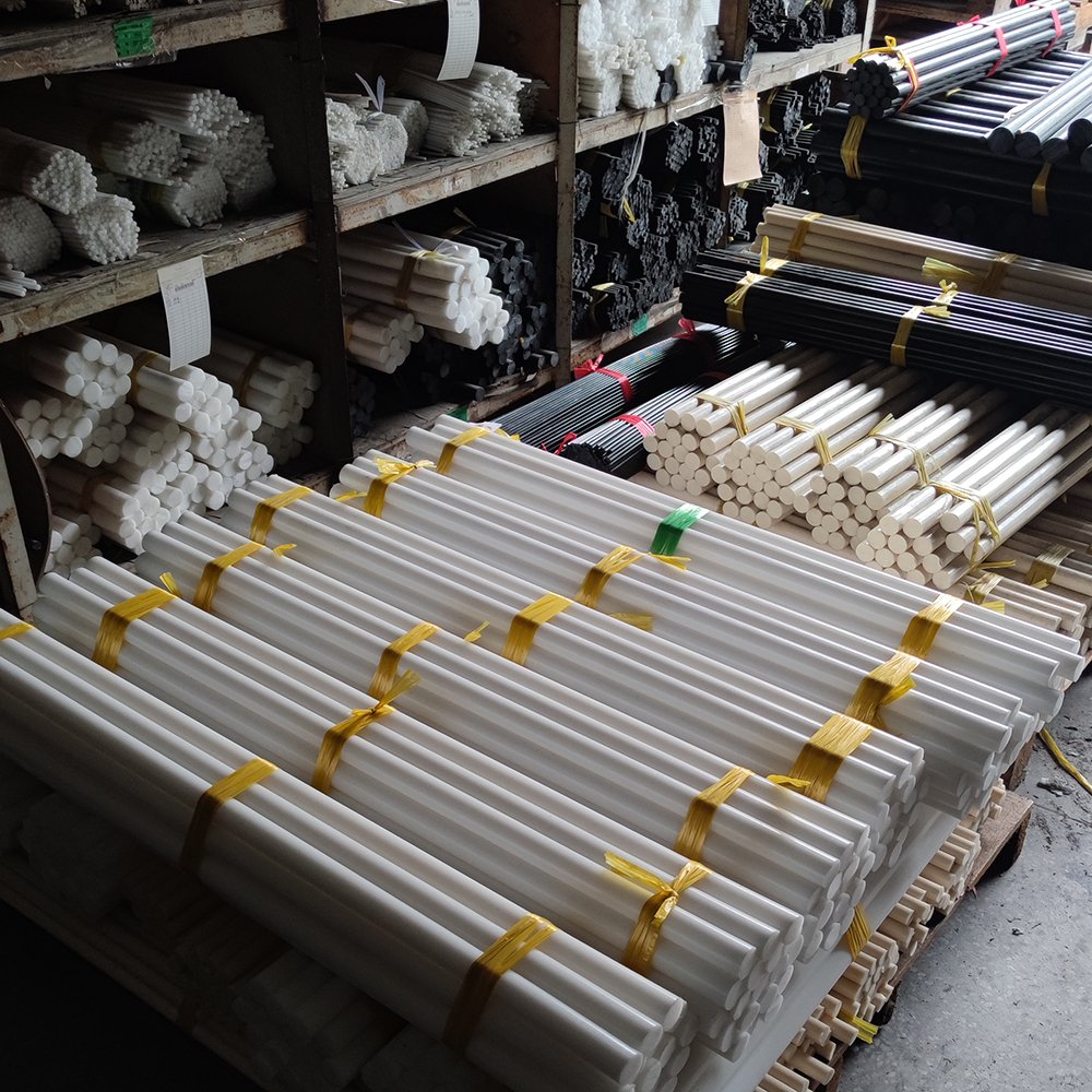 Pom Rod Factory price plastic High quality Moulding Processing Service Engineering plastic Customizable Pom bar