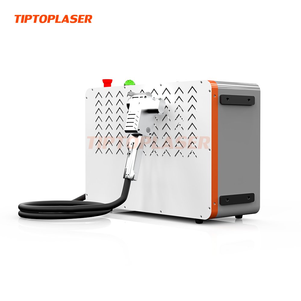 Mini 200w portable pulse laser cleaning machine removal paint oil handheld pulse laser cleaning machine for graffiti on brick