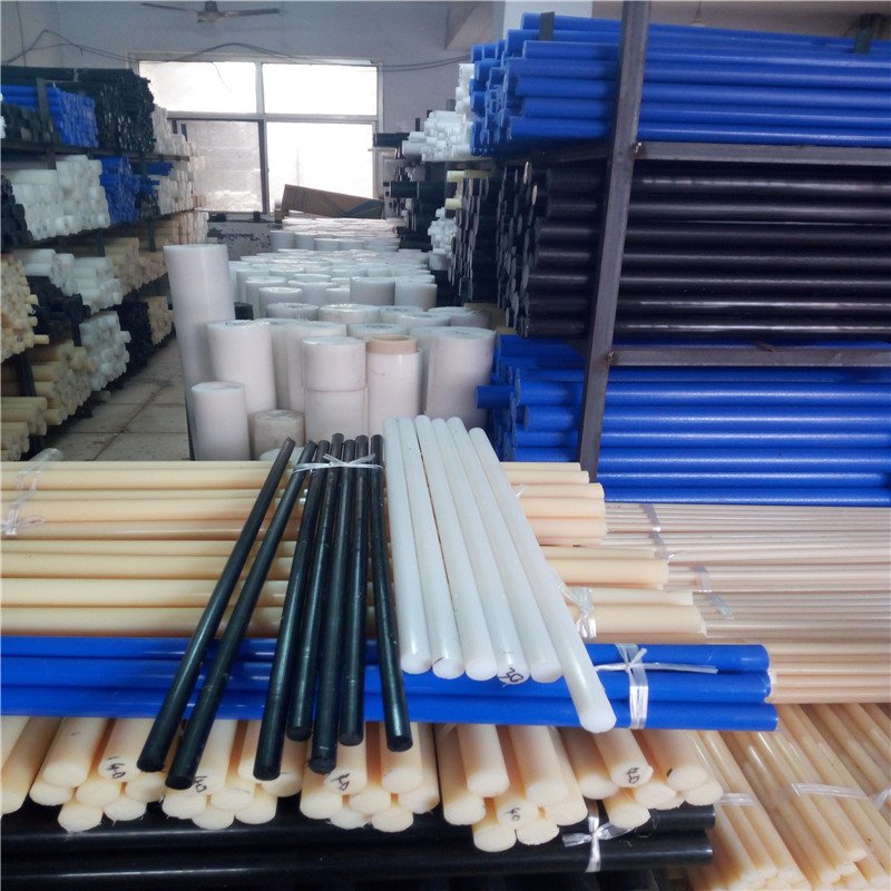 Extruded Uhmwpe Polyethylene Plastic Rod Uhmw Pe Solid Round Rod