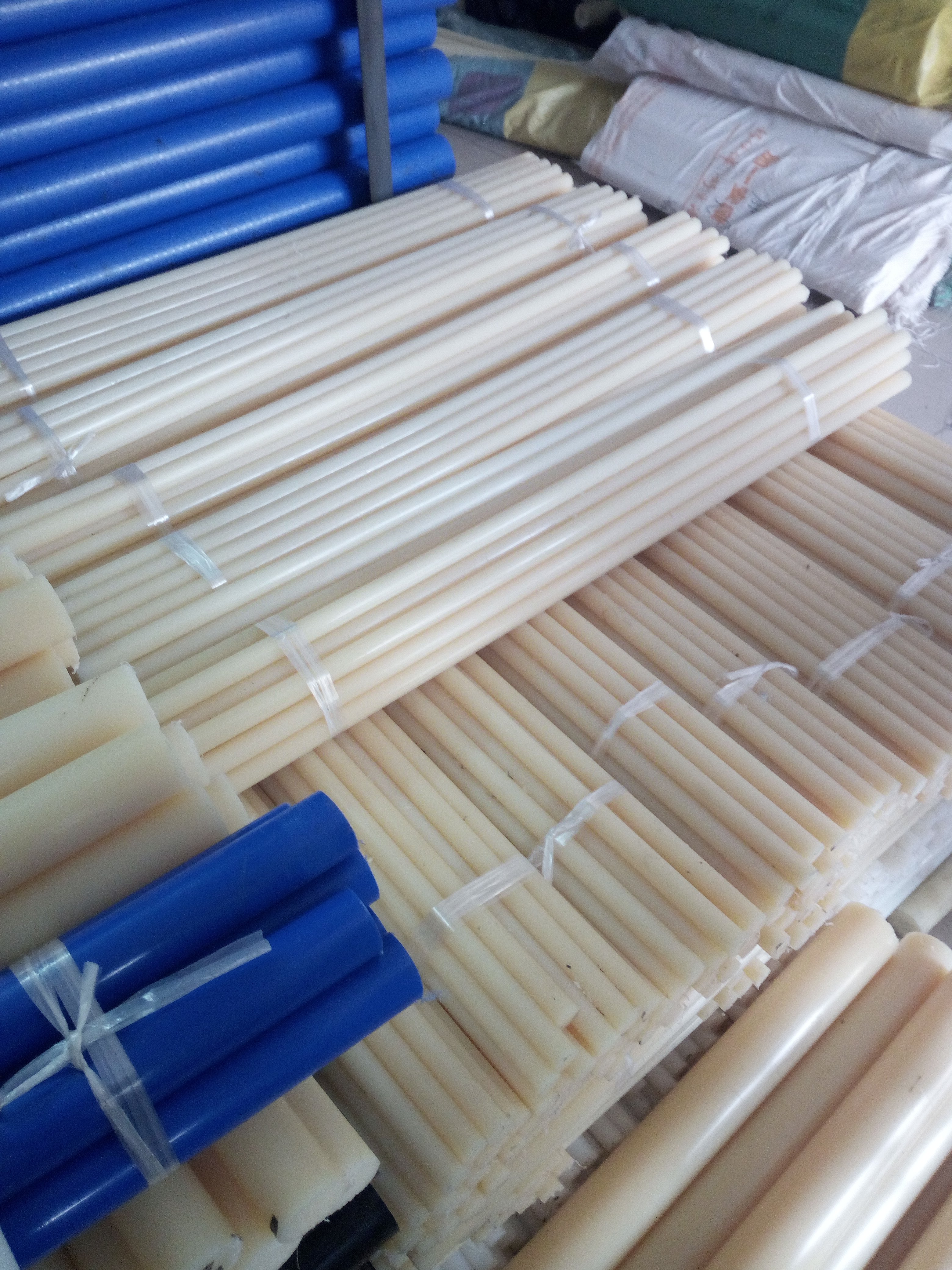 Extruded Uhmwpe Polyethylene Plastic Rod Uhmw Pe Solid Round Rod