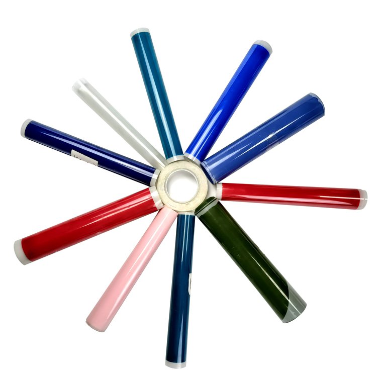 Colorful silicon rubber sheet 04mm 1mm 1.5mm 2mm 2.5mm thin food grade silicone rubber sheet in roll