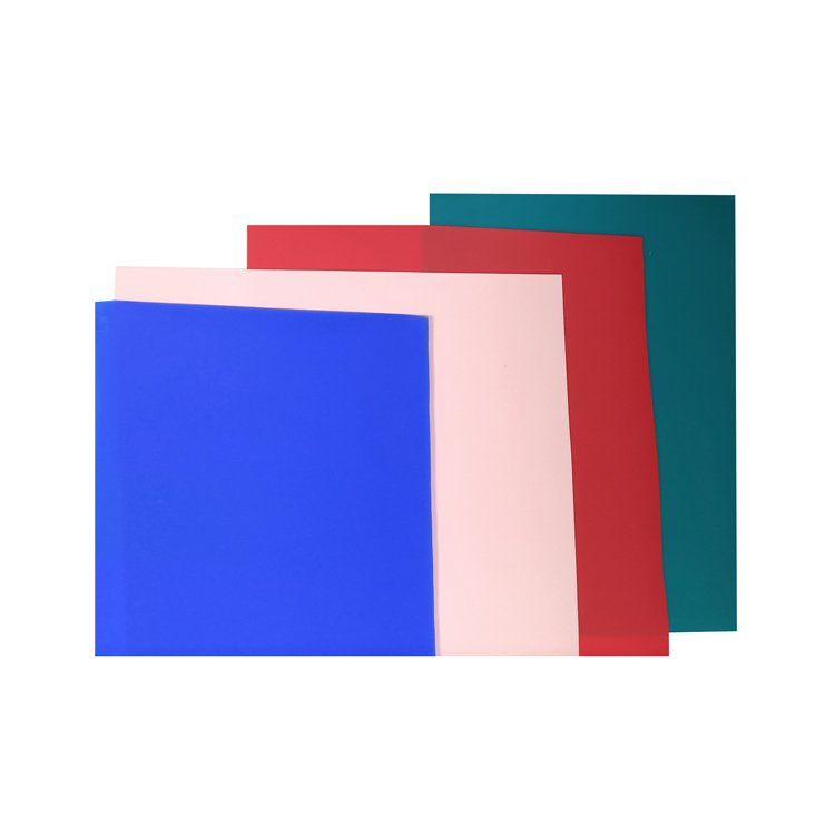 Colorful silicon rubber sheet 04mm 1mm 1.5mm 2mm 2.5mm thin food grade silicone rubber sheet in roll