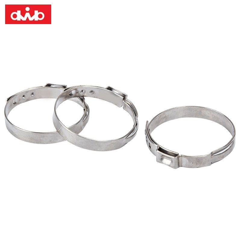 DWB Hot Sale turbo system rubber ring joint quick release stainless steel band pipe clamp