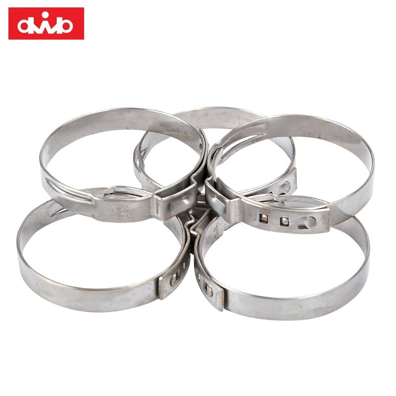 DWB Hot Sale turbo system rubber ring joint quick release stainless steel band pipe clamp