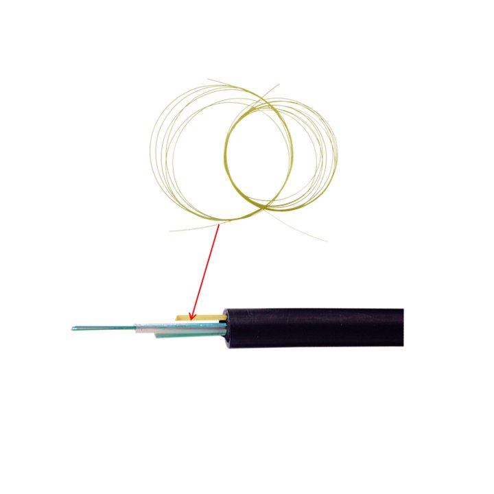 Diameter 0.58mm KFRP Rod Strength Member Aramid Rod for Optical Cable
