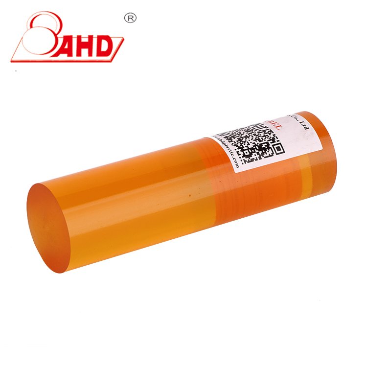 100% raw material PU rubber rod 15mm 25mm 50mm polyurethane rod