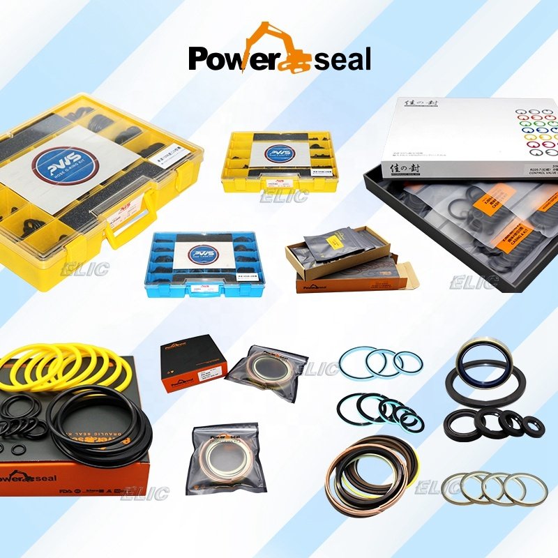 SK120 boom arm bucket cylinder seal kits 2438U1133R300 excavator oil seal 2438U1131R300 hydraulic seal kit 2438U1132R300
