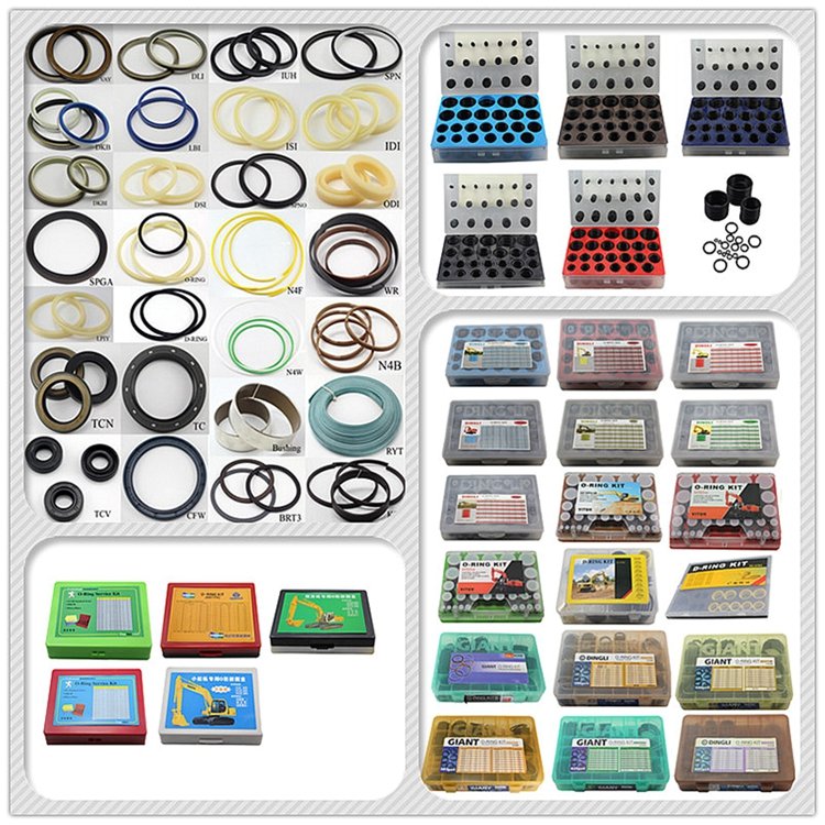 SK120 boom arm bucket cylinder seal kits 2438U1133R300 excavator oil seal 2438U1131R300 hydraulic seal kit 2438U1132R300