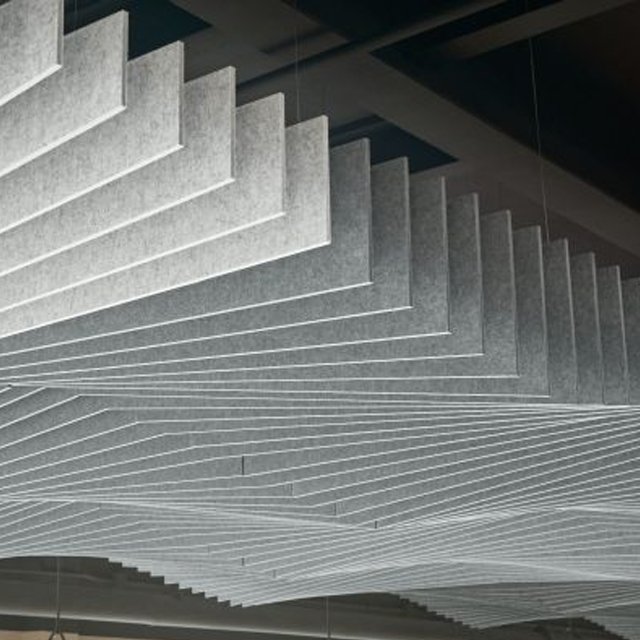Noise Cancellation Acoustic Felt Ceiling Panel Buffles