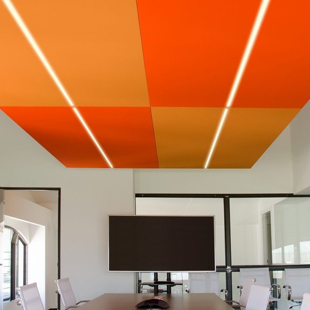 Noise Cancellation Acoustic Felt Ceiling Panel Buffles