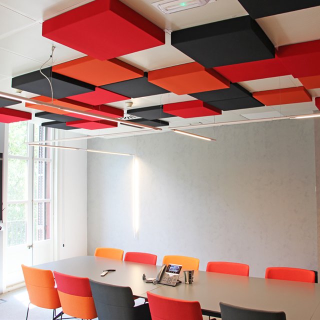 Noise Cancellation Acoustic Felt Ceiling Panel Buffles
