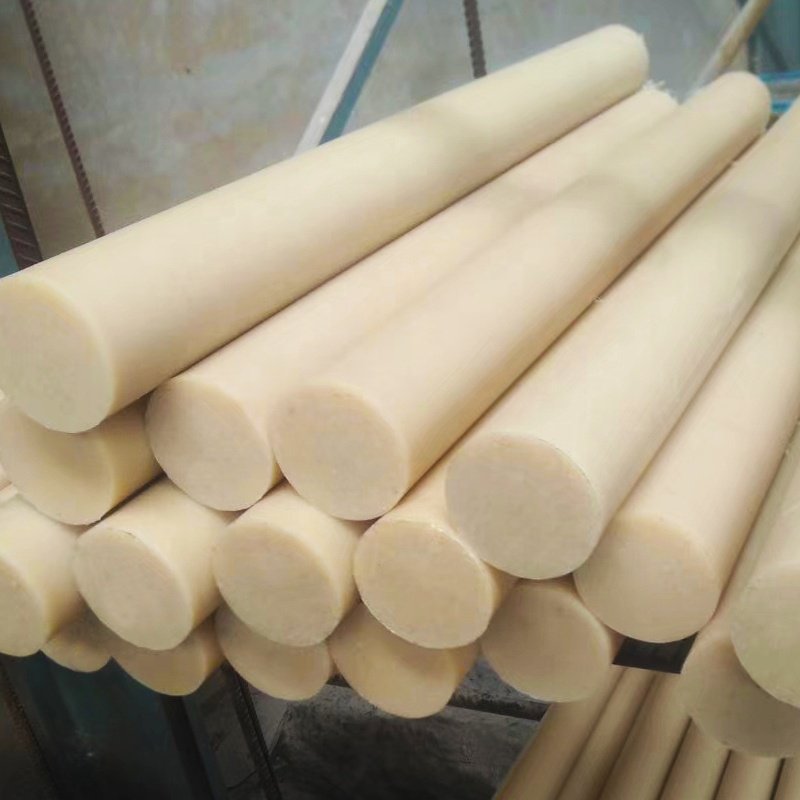 Natural Polyamide Bar Pa6 Extruded Plastic Nylon Rod