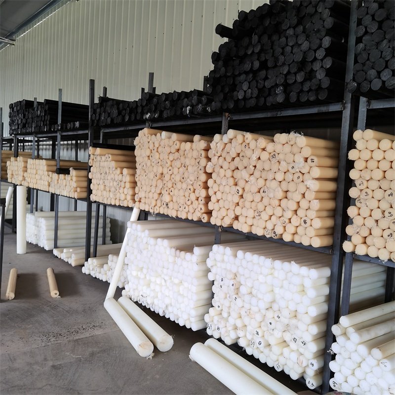 Natural Polyamide Bar Pa6 Extruded Plastic Nylon Rod