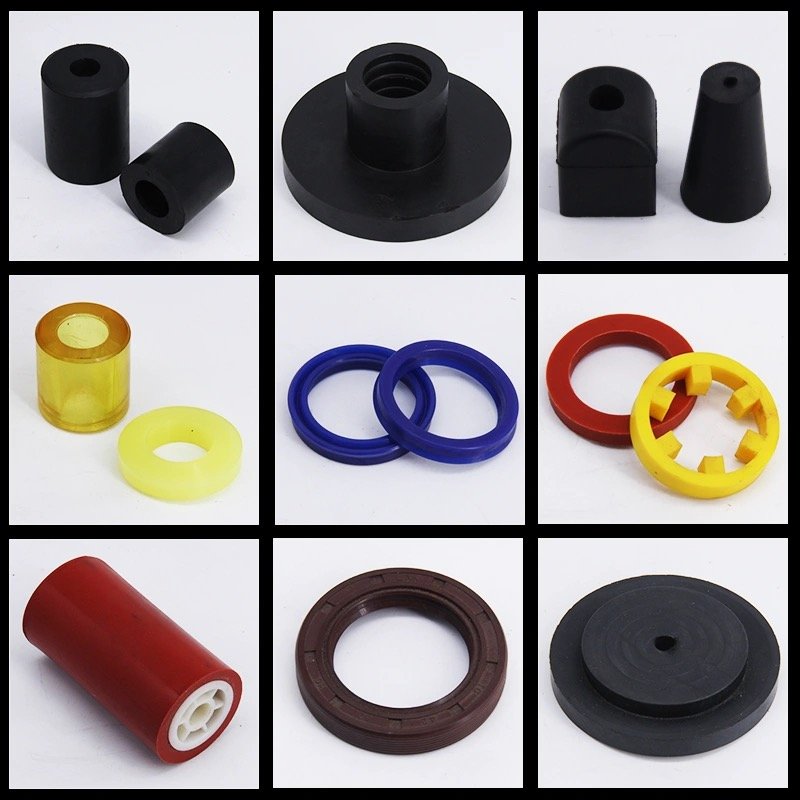 Custom Rubber Parts Molded Rubber Part Silicone EPDM Rubber Parts Free Sample Molded NBR Silicone Mouldings Custom Size