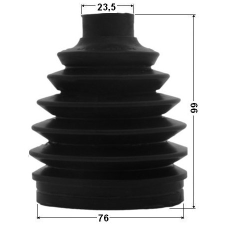 OEM 43410-74060 Auto Parts Japanese Suspension Rubber Front Shock Absorber Boot 2011 for TOYOTA SCION IQ NGJ10 Car Accord
