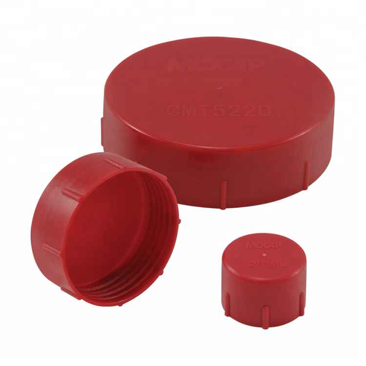 MOCAP Plastic thread hose protective end caps threaded rod caps