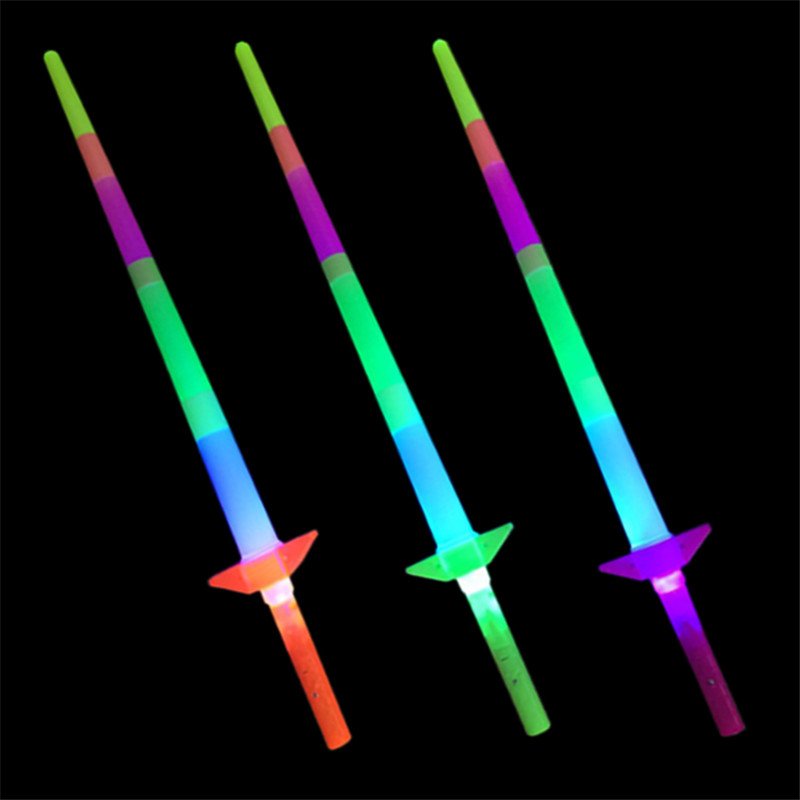 Customized LED Variable Frequency Light Lollipop Magic Rod Beauty Lollipop flashing party stick led light wand for kids toy gift