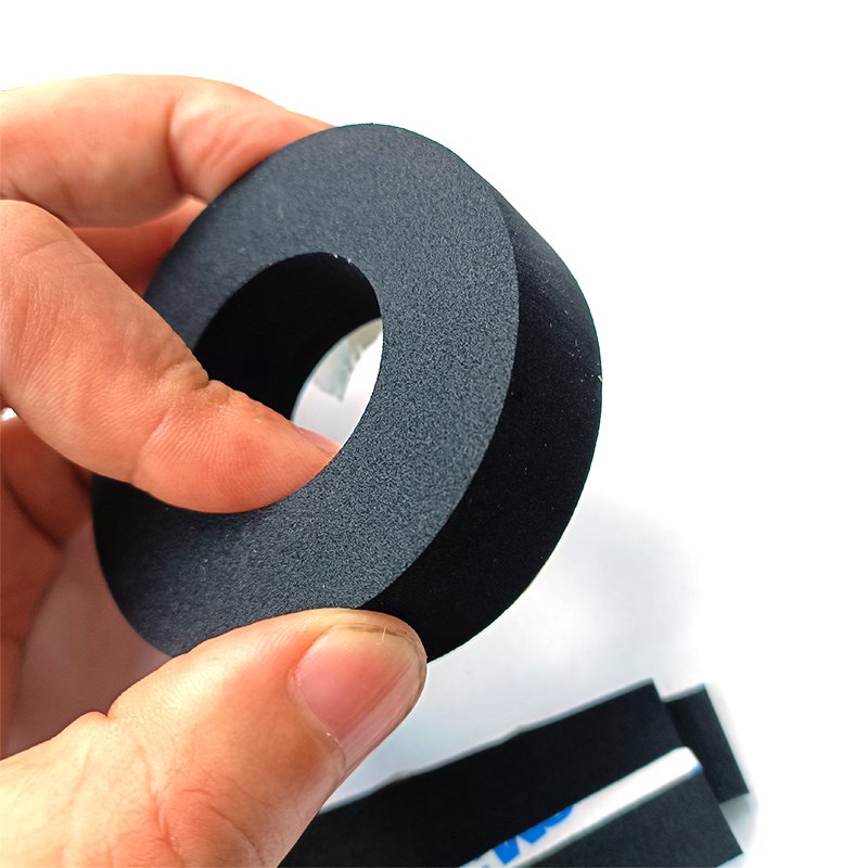 Factory wholesale NBR/PVC High resilience nbr rubber foam in black closed cell foam Sheet epdm foam