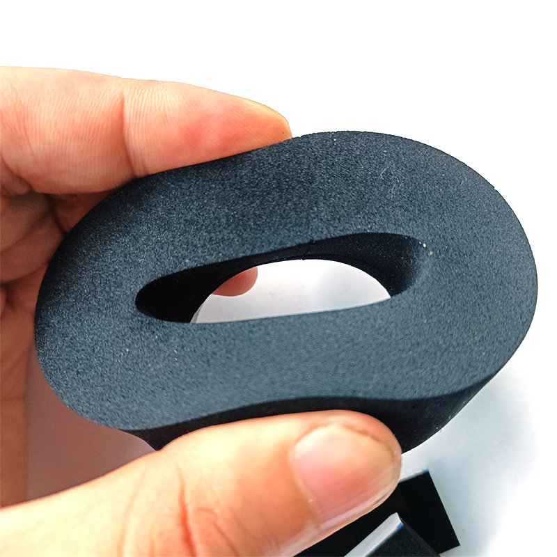 Factory wholesale NBR/PVC High resilience nbr rubber foam in black closed cell foam Sheet epdm foam