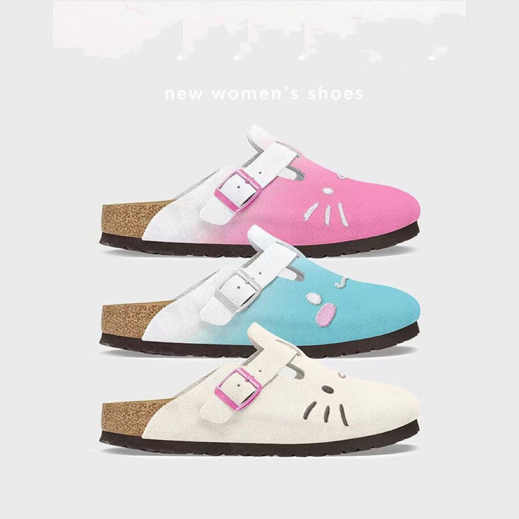 2024 new products on the market e-commerce selling explosive cartoon Birenstock shoes