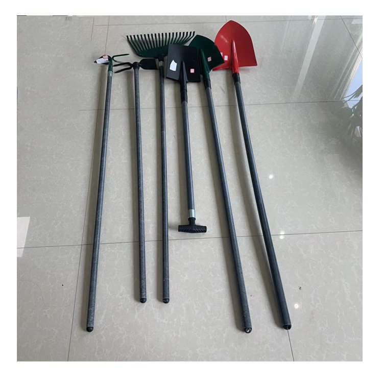 Cheap Trowel Shovel Scissors Sets Garden Digging Tools Spade Hoe Types 4 Tines Rail Garden Tool Kit Shovel Spade