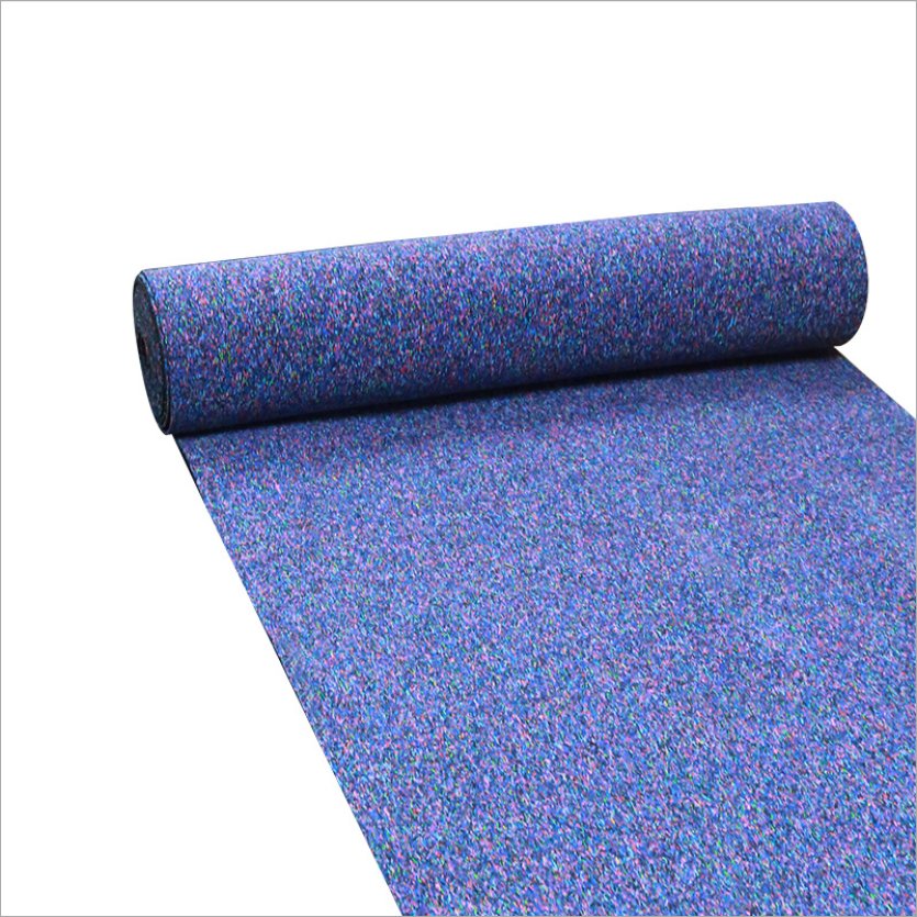 Gym damping pad sound insulation wear-resistant anti-slip dumbbell sport rubber pad rubber pad roll