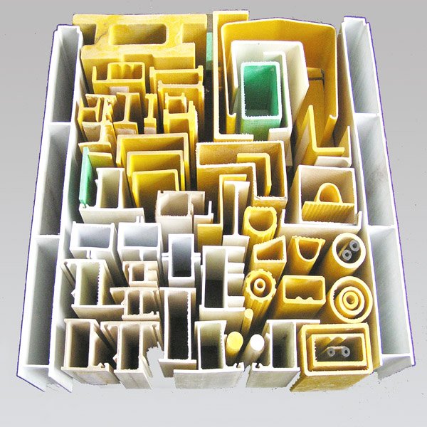 Factory Direct Sell Fiberglass plastic pultrusion Profile Frp Tube/angle/channel/beams/rod/poles sections manufacturer