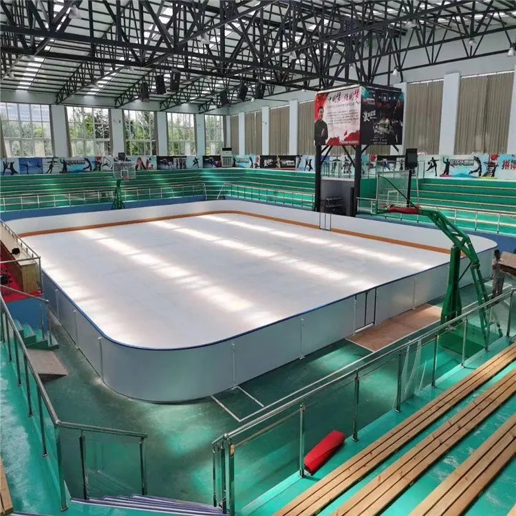 Synthetic Rink Sheet Portable UHMWPE Artificial Synthetic Ice Rink / Ice Hockey Skating Board Plastic Sheets