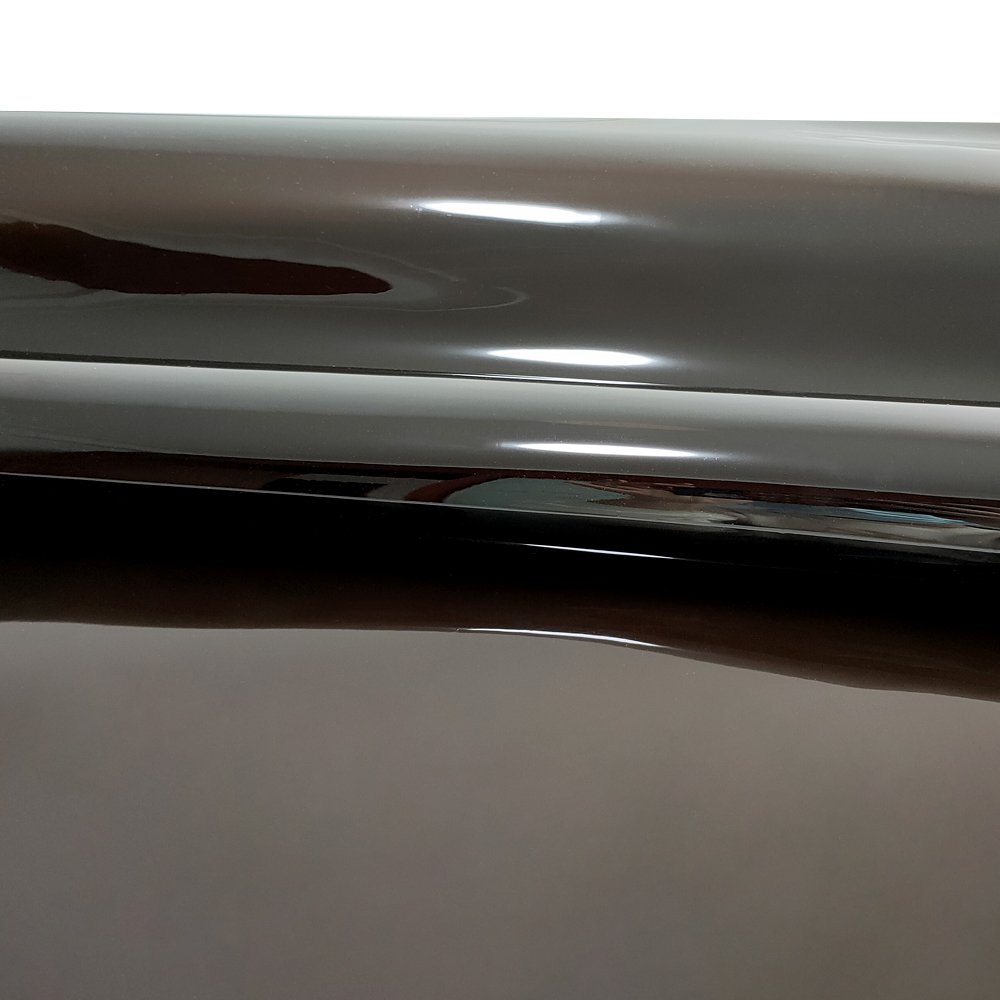 PVC Mirrored Shiny Black Transparent Plastic Dichroic Film Sheet For Decoration And Craft