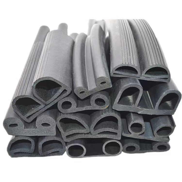 Freezer Door E-Type Seal Bar Gasket Strip E-Shaped Silicone Rubber Sealing Strip Cut Welded Extruded