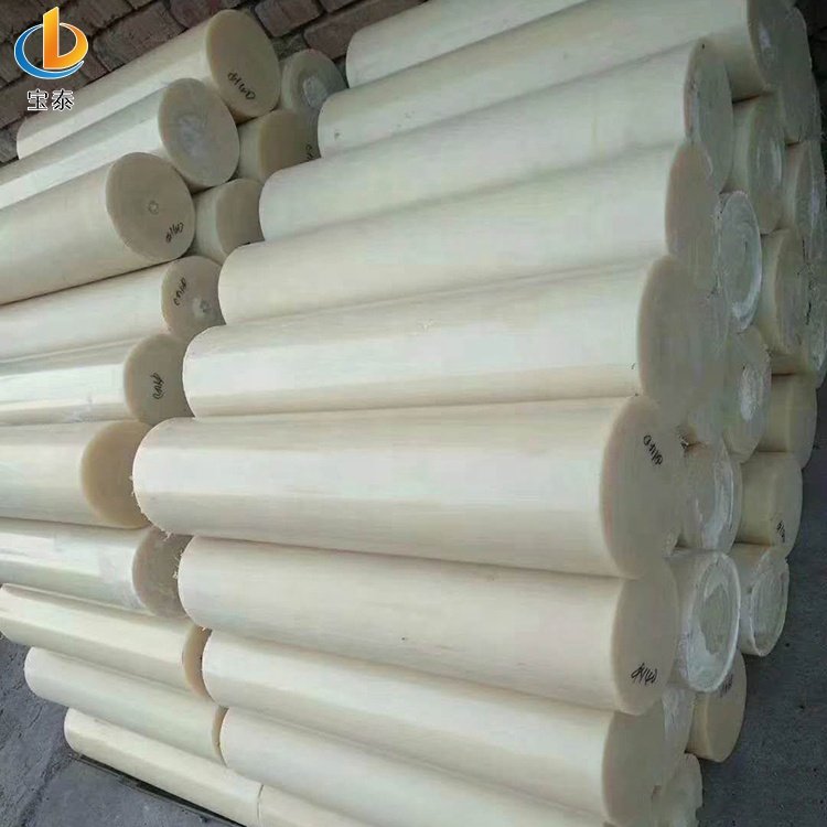 Factory PTFE rod bars Insulating high temperature engineering plastic rods Graphite Glass fiber Carbon filled ptfe rod bars