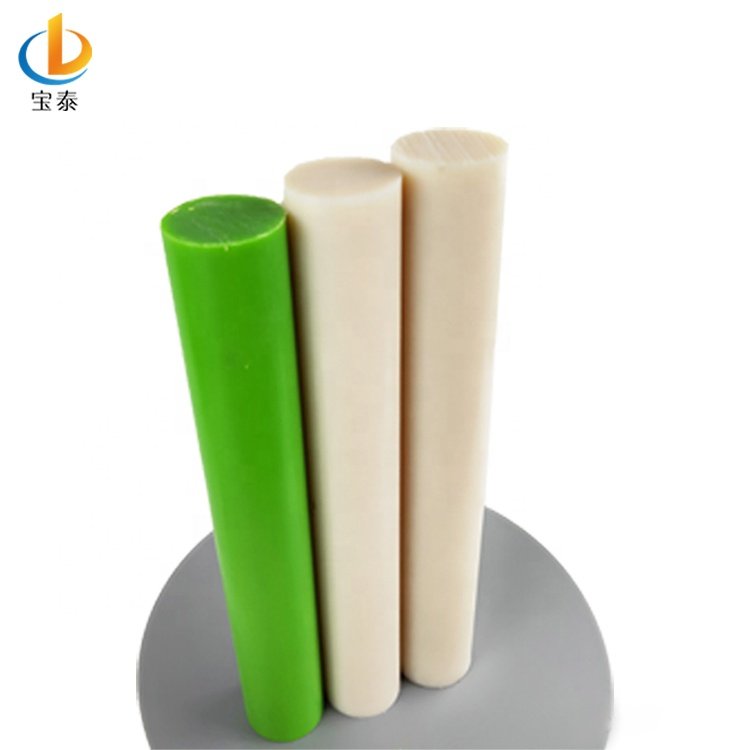 Factory PTFE rod bars Insulating high temperature engineering plastic rods Graphite Glass fiber Carbon filled ptfe rod bars
