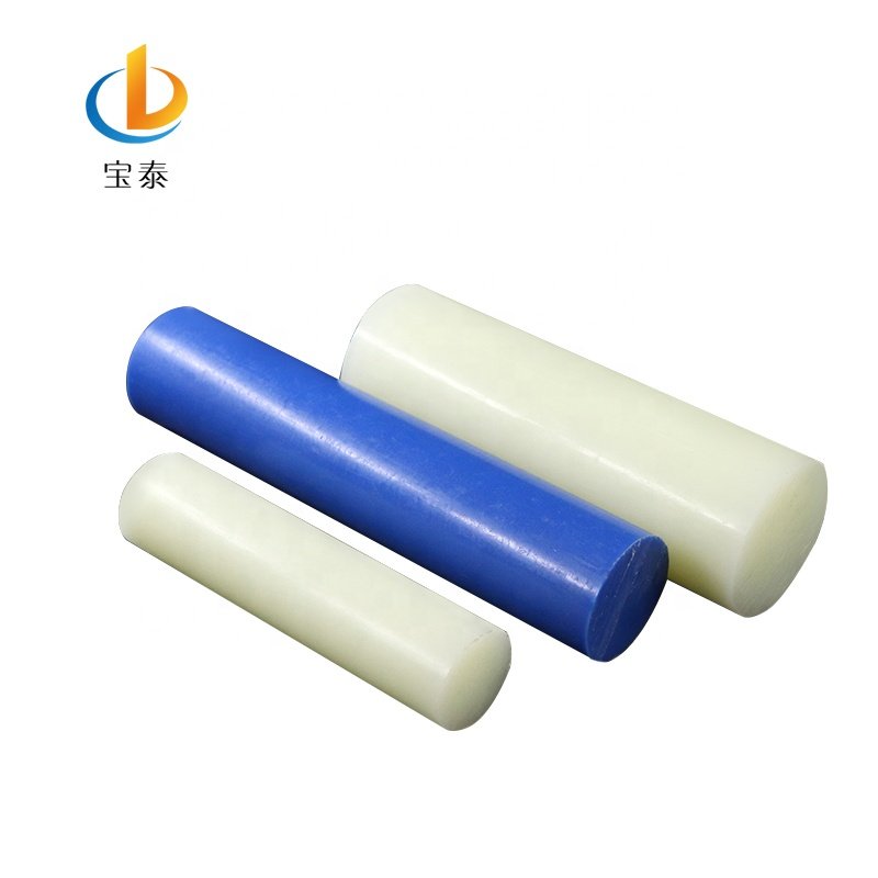 Factory PTFE rod bars Insulating high temperature engineering plastic rods Graphite Glass fiber Carbon filled ptfe rod bars