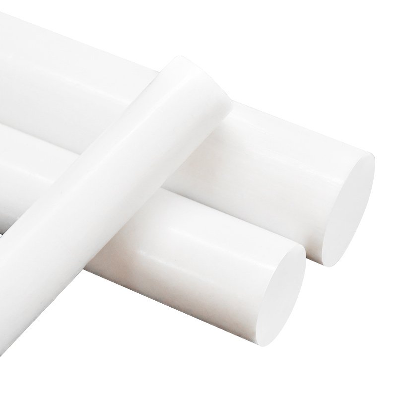 Wholesale Chemical Resistant Waterproof White Solid PTFE Rod Extrude Rod Plastic Stick