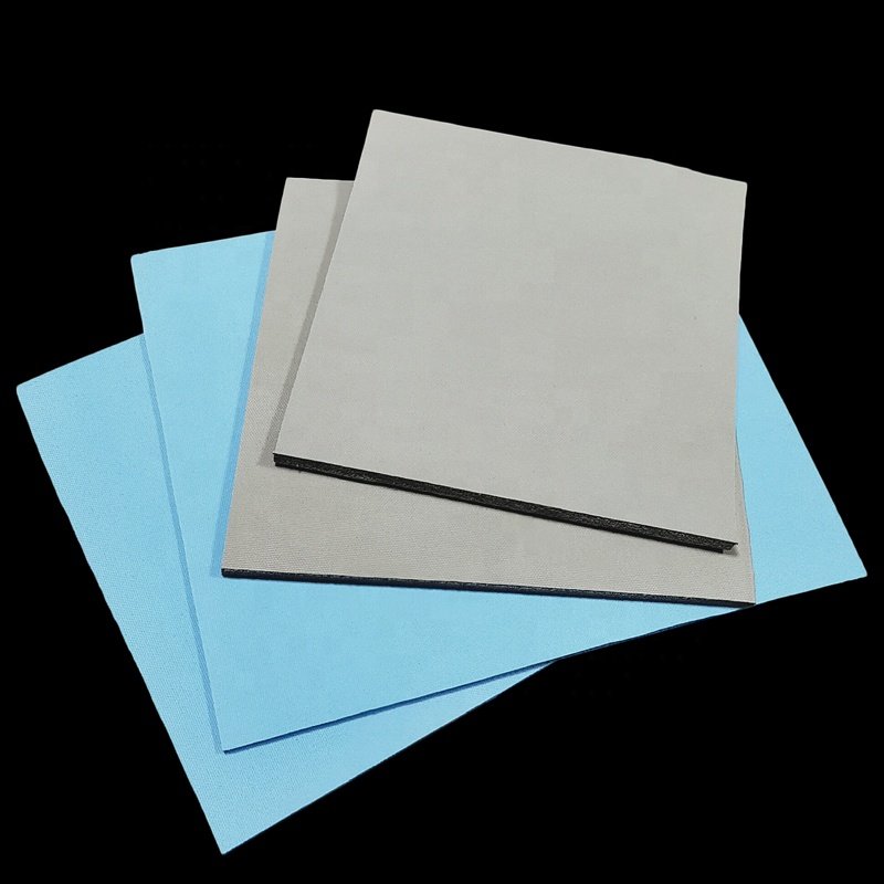OEM heat resistant silicone sponge sheet pad silicone foam sheet for new energy vehicle power battery case sealing