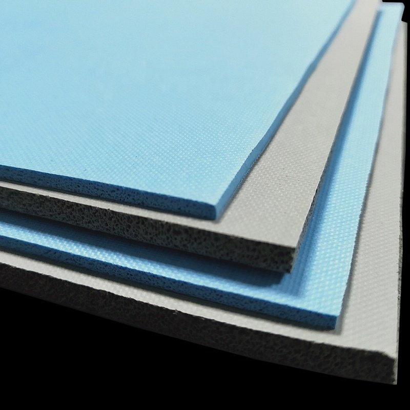 OEM heat resistant silicone sponge sheet pad silicone foam sheet for new energy vehicle power battery case sealing