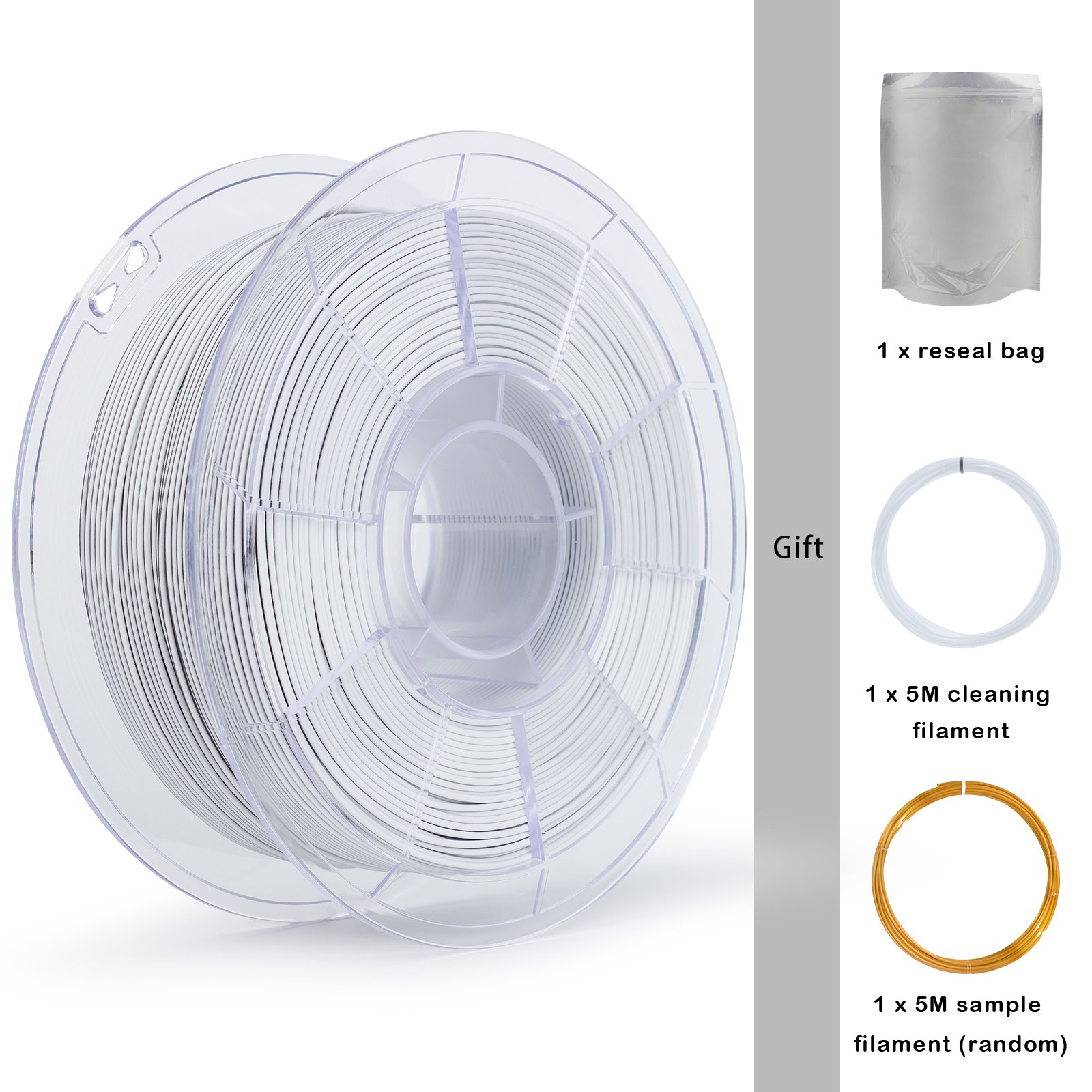 Hot Selling ZIRO 3d Tricolor Pla 3d Filament Supplier For Most Of 3d Printers Tricolor 3d Printing Plastic Rods