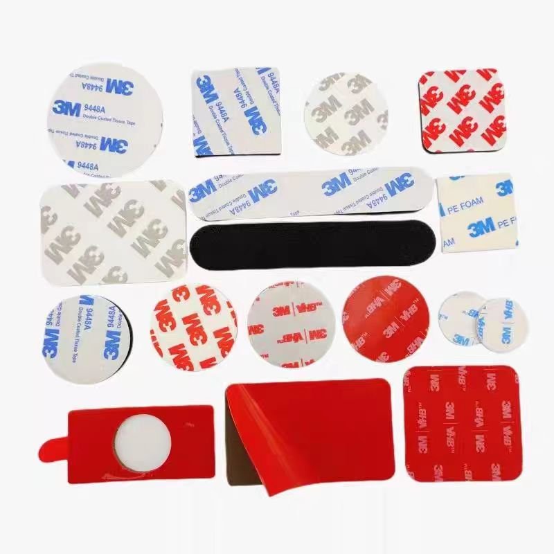 Customized non-slip and anti-vibration EPDM and NBR molded and cut foot covers with self-adhesive silicone rubber bumper pads