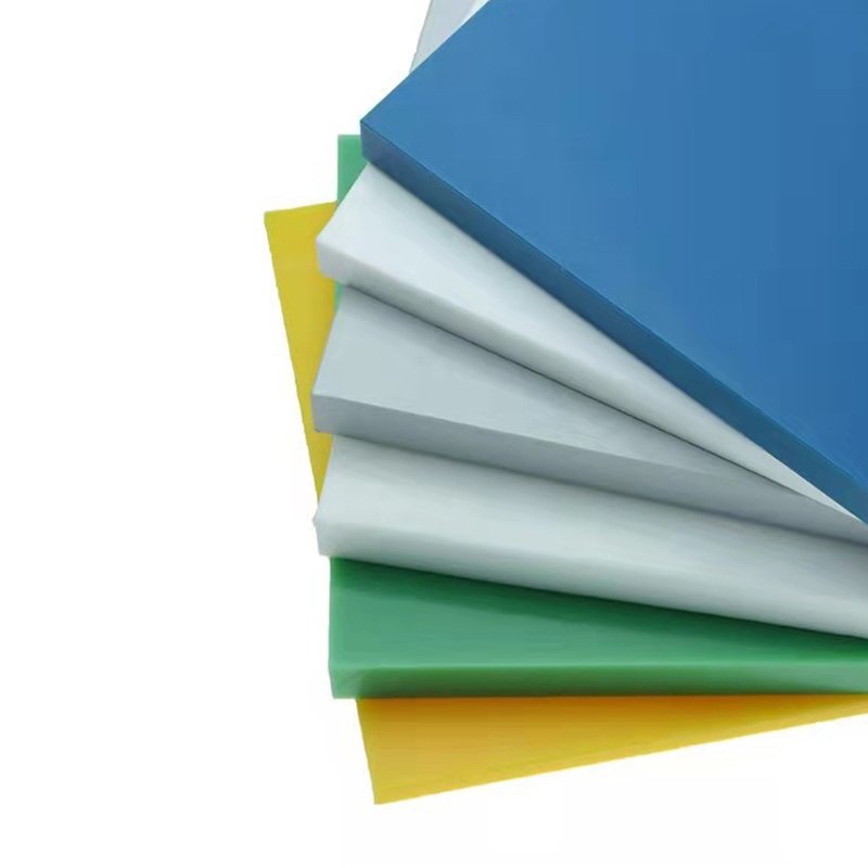 Pure material white PA6 nylon rod MC polyamide nylon sheet UPE square strip thick board zero-cut punching mattress board process