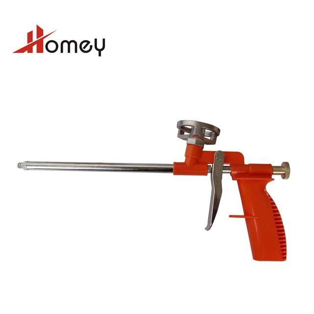 homey cheap plastic handle pu spray foam glue gun for pu glue insulation