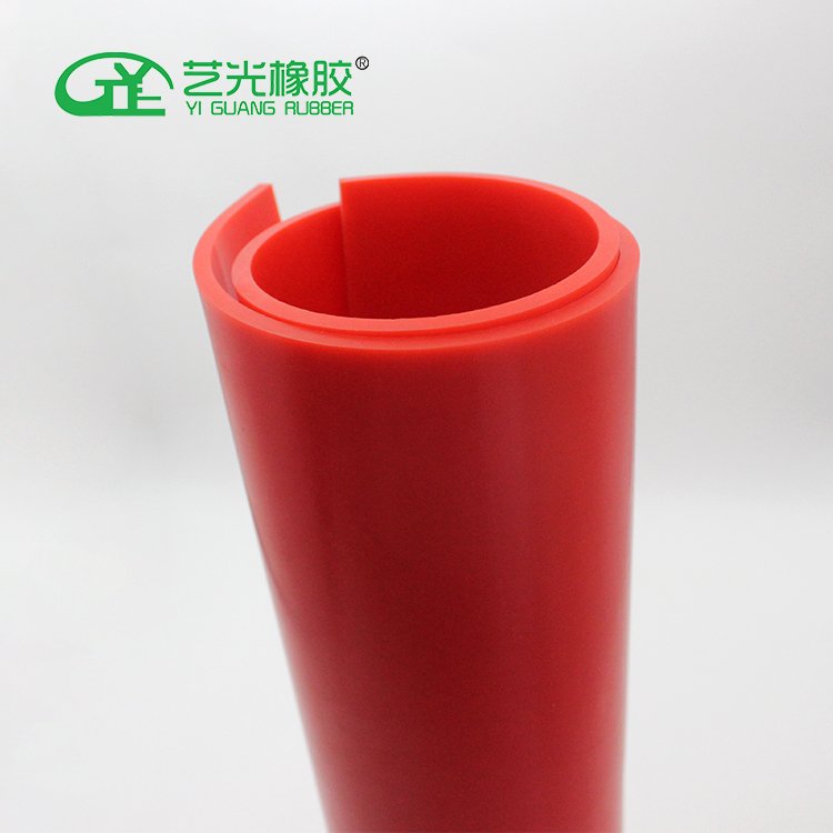 high temperature silicone sheet thickness 5 mm density 1.3 g/cm3 silicone rubber sheet for sealing