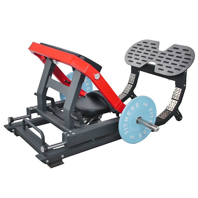 Custom Color Professional Gym Equipment Fitness Plate Loaded Glute Builder Trainer Hip Thrust Machine