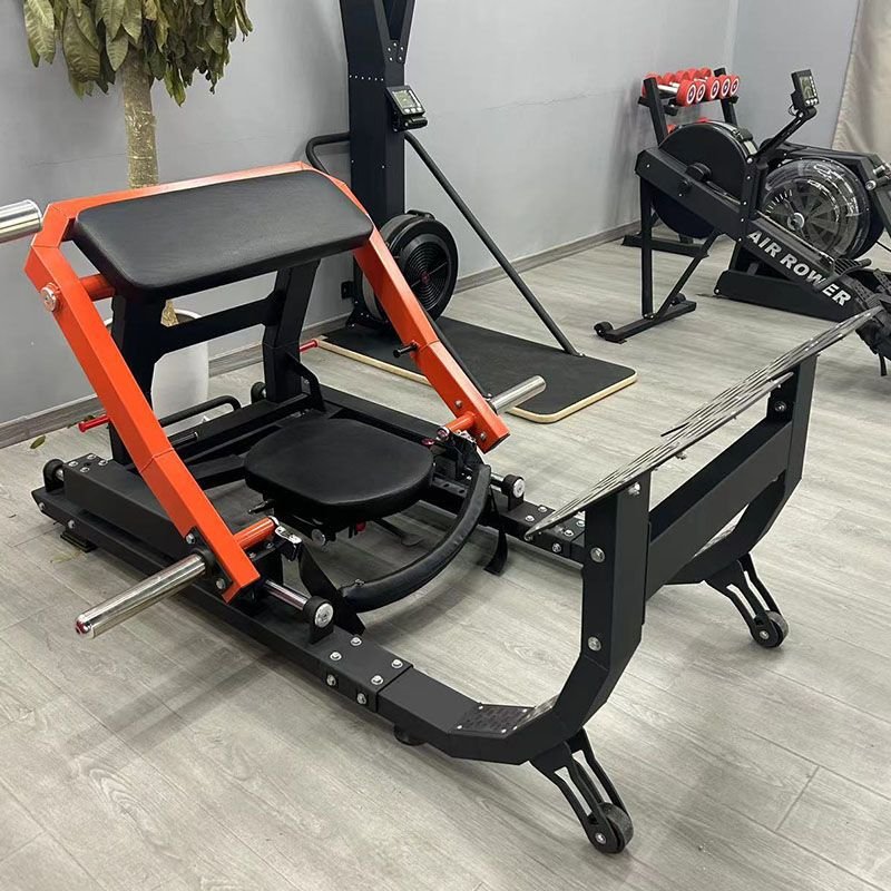 Custom Color Professional Gym Equipment Fitness Plate Loaded Glute Builder Trainer Hip Thrust Machine