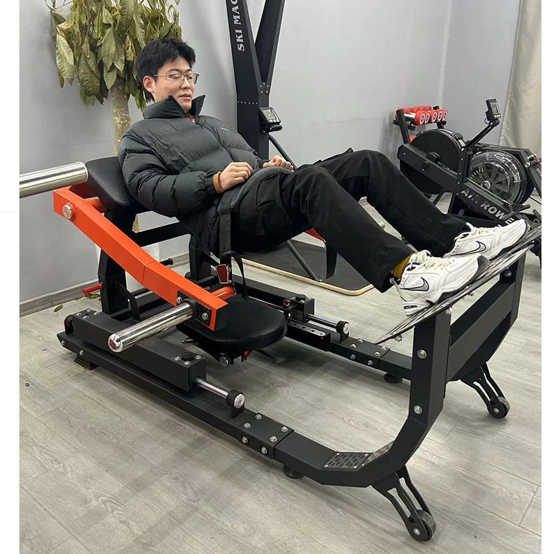 Custom Color Professional Gym Equipment Fitness Plate Loaded Glute Builder Trainer Hip Thrust Machine