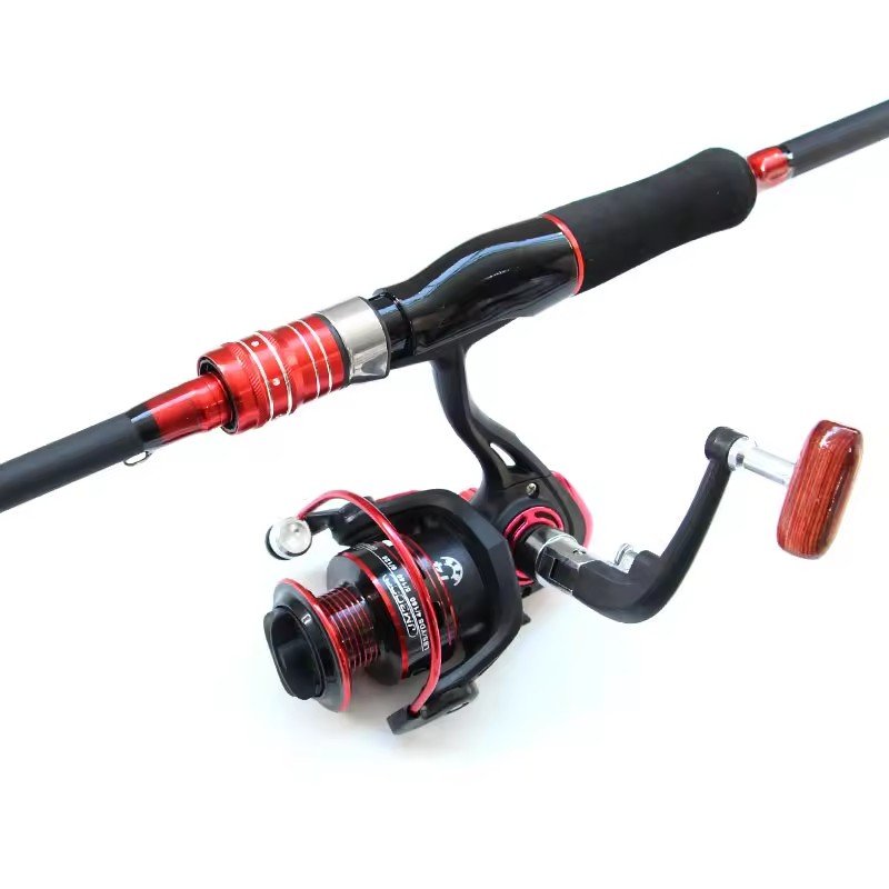 New 1.65m 1.8m 2.1m 2.4m Fishing Reels Tackle Set fishing rod and reel combos Spinning Casting Fishing Rod Reel Set Combo