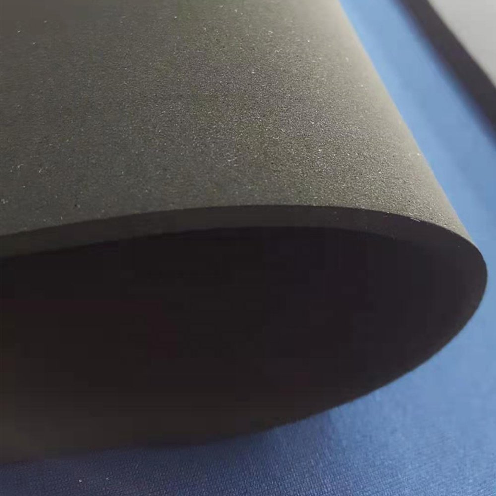Jianbo High Quality 2mm 3mm 5mm 7mm 8mm black SBR Neoprene Anti Slip Rubber Sheet