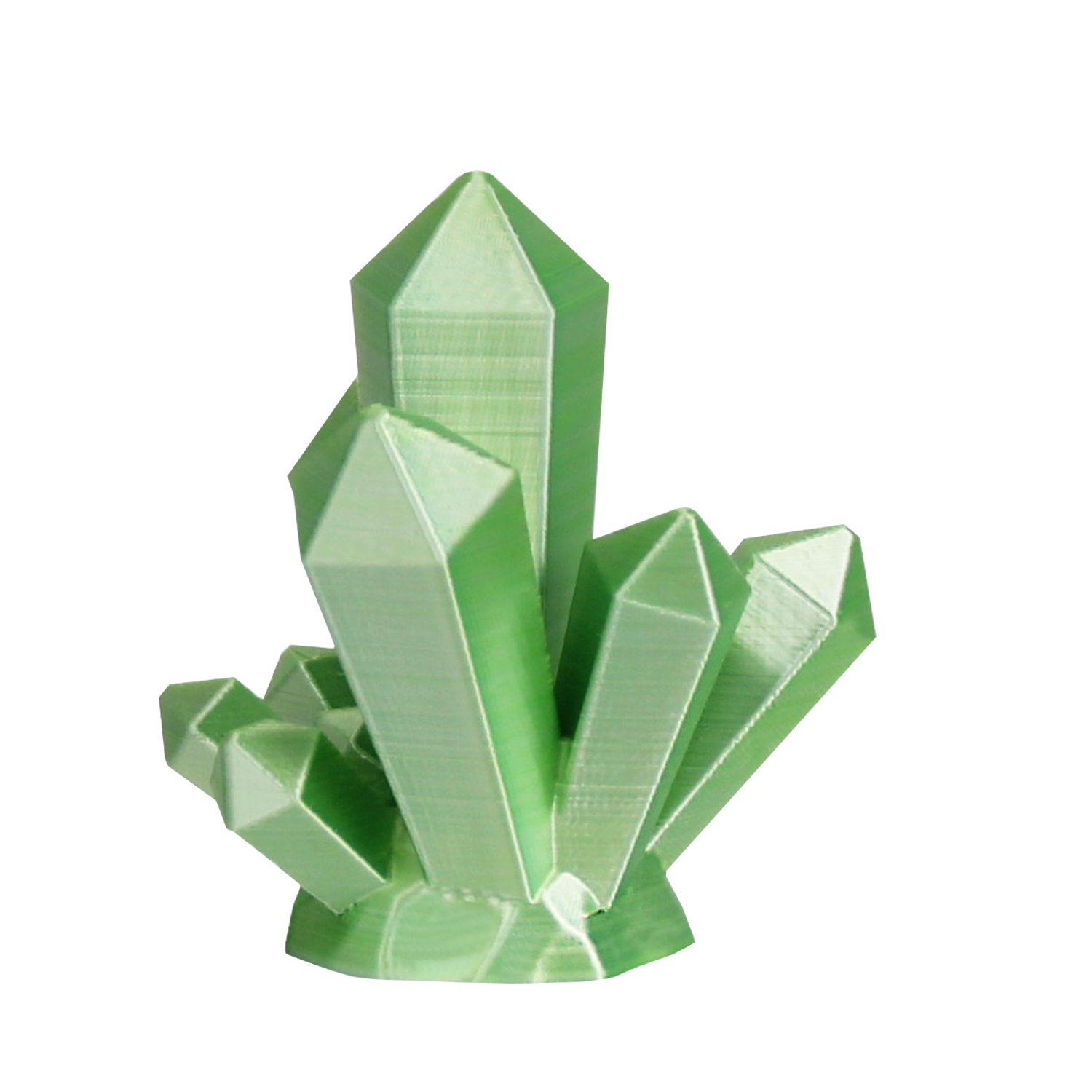 R3D Spring Green White Quantum Magic PLA Filament Silk for 3d Printer 1.75mm 1kg