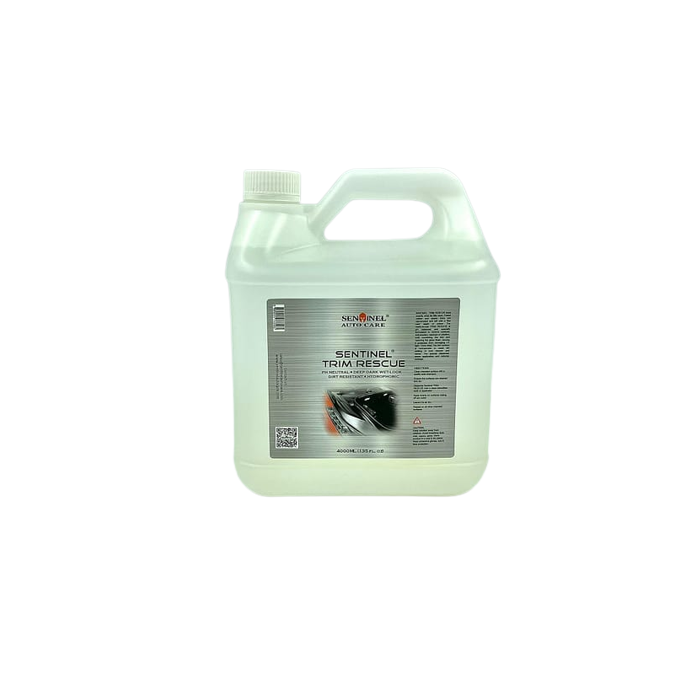 4 Litters Milky Clear Hydrophobic Car Trim Rescue Plastic Restorer Rejuvenate Faded Plastic & Rubber Effect Car Care Product